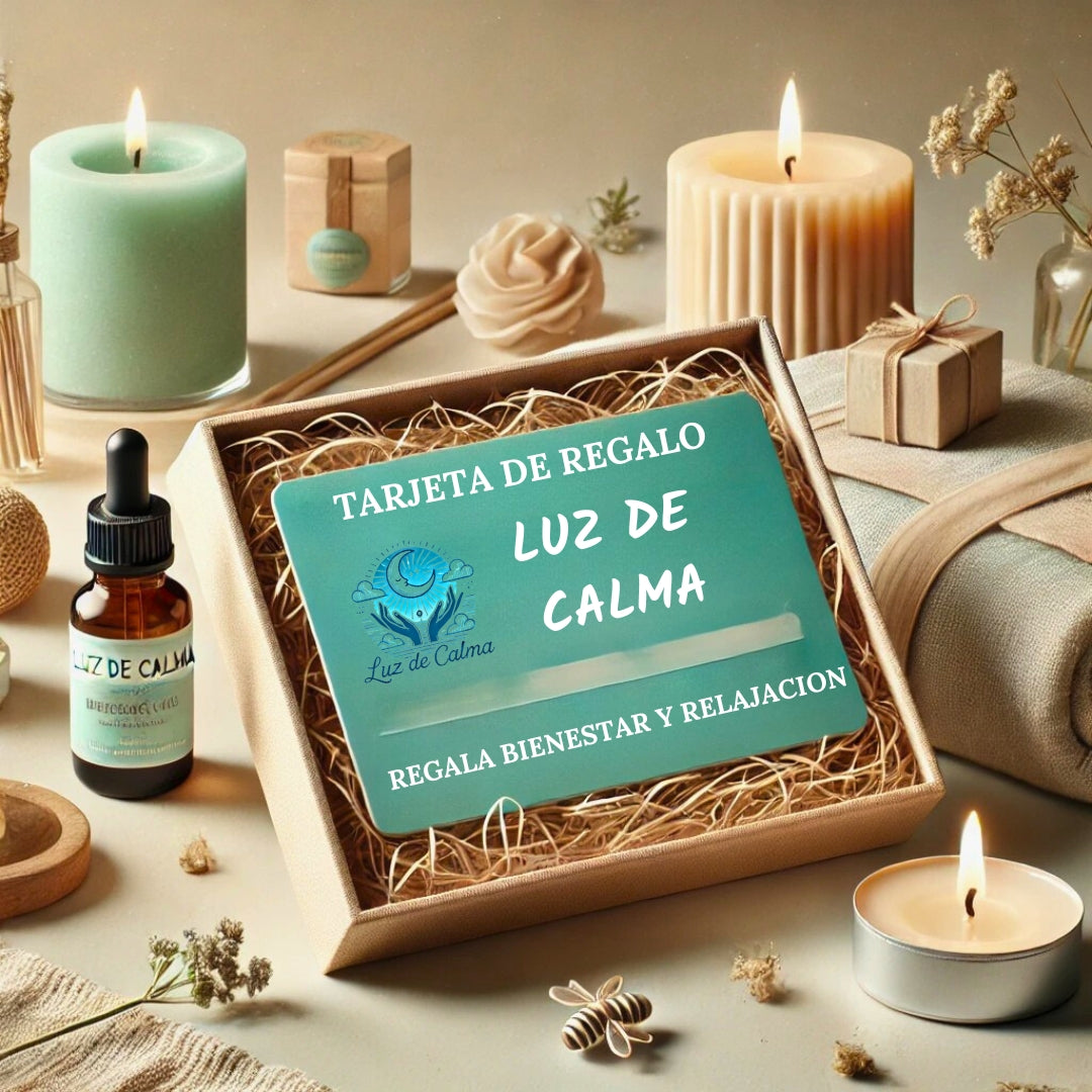 Tarjeta Regalo Luz de Calma – Bienestar en cada elección