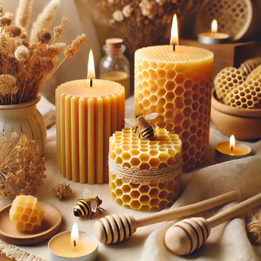 Velas de Cera de Abeja: La Mejor Cera Natural Para tu Hogar