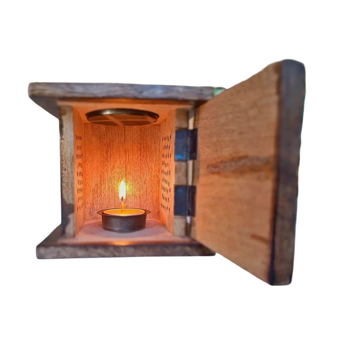 Quemador de Madera de Mango – Árbol de la Vida