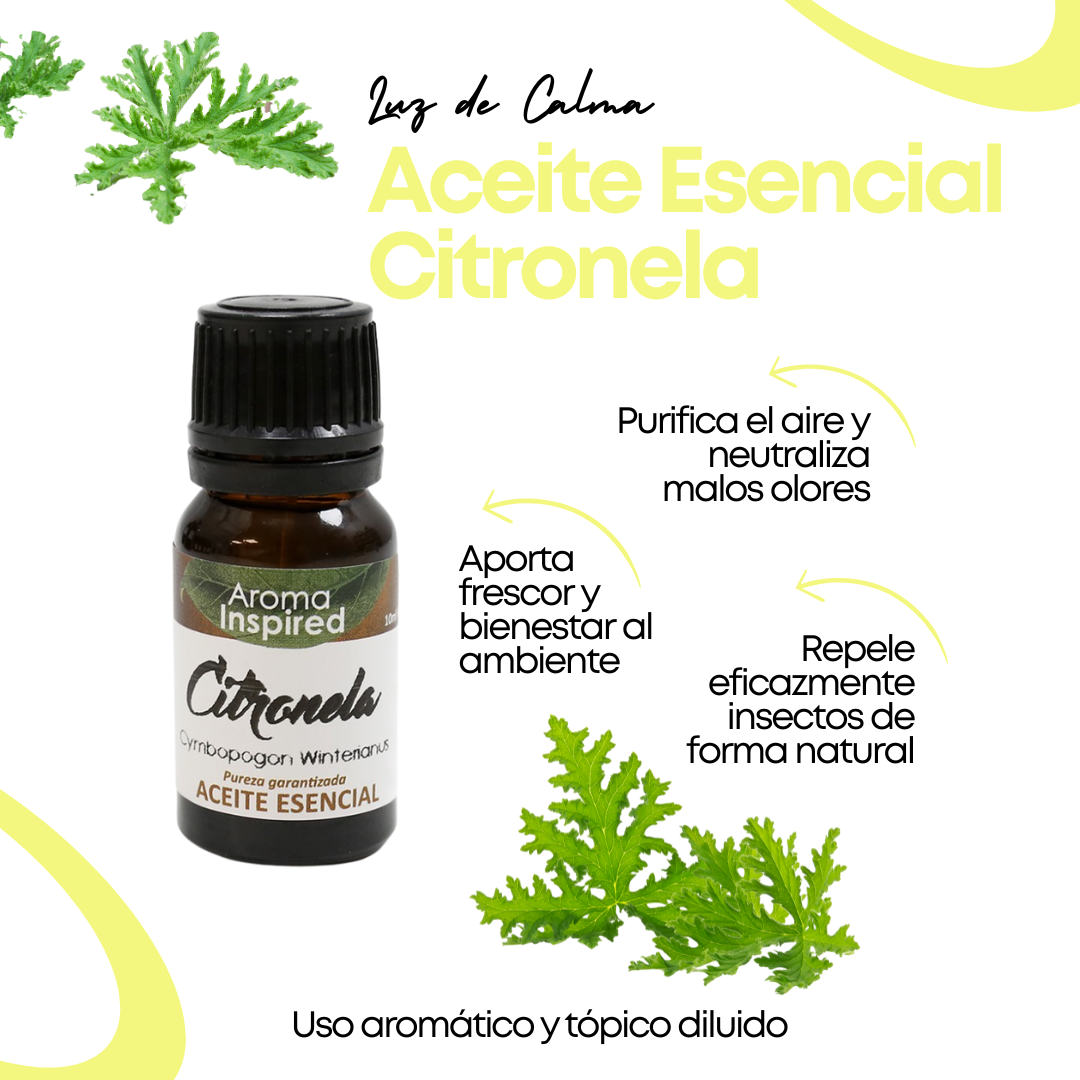 Aceite Esencial Citronela 10 ml