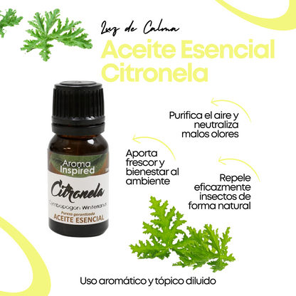Aceite Esencial Citronela 10 ml